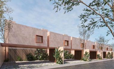 Townhouse en preventa dentro de desarrollo exclusivo en Temozón Norte.