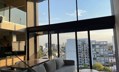 LOFT AMUEBLADO A UNAS CUADRAS DE AV. CHAPULTEPEC
