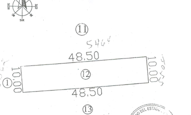 Terreno en la playa de San Benito, Yucatán