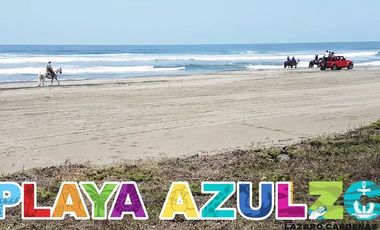 TERRENO FRENTE A PLAYA - PLAYA AZUL / ERENDIRA CERCA LAZARO CARDENAS MICHOACAN