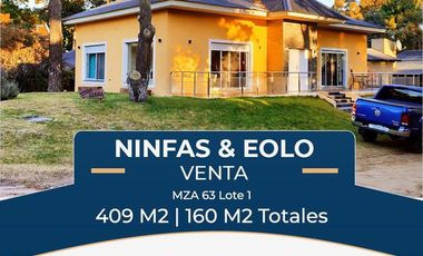 Venta - Casa de 5 ambientes SOBRE UNA PLANTA en Pinamar - Ninfas 910