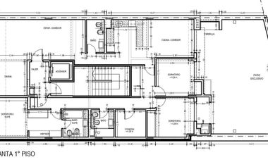 VENTA PISO EXCLUSIVO 4 DORMITORIOS CON PATIO