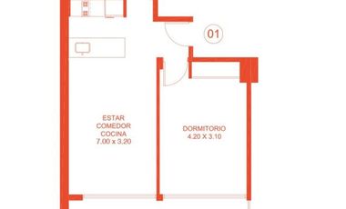 Departamento en Belgrano