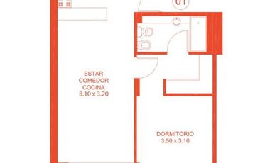 Departamento en Belgrano