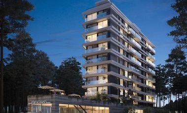 Monoambiente en venta al pozo en Pinamar, cerca de la playa con Parrilla y Gimnasio
