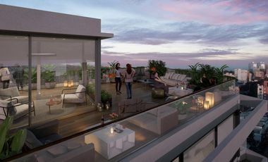 Monoambiente en venta al pozo en Pinamar, cerca de la playa con Parrilla y Gimnasio