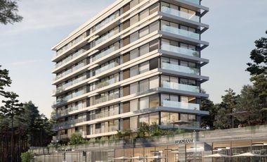 Monoambiente en venta al pozo en Pinamar, cerca de la playa con Parrilla y Gimnasio