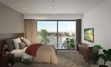 Monoambiente en venta al pozo en Pinamar, cerca de la playa con Parrilla y Gimnasio