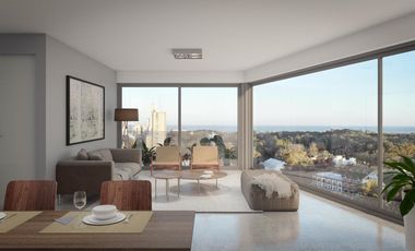 Monoambiente en venta al pozo en Pinamar, cerca de la playa con Parrilla y Gimnasio