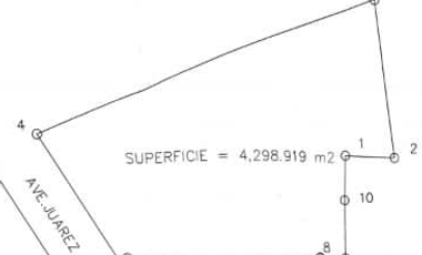 Terreno en venta en Monclova