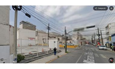TERRENO  RENTA CENTRO ESQUINA MATAMOROS 275 M 2 $ 27.500