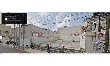 TERRENO  RENTA CENTRO ESQUINA MATAMOROS 275 M 2 $ 27.500