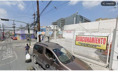 TERRENO  RENTA CENTRO ESQUINA MATAMOROS 275 M 2 $ 27.500