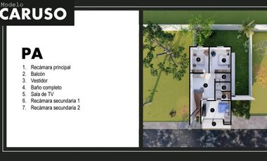 Casa Modelo CARUSO CLE Ciudad la Encantada