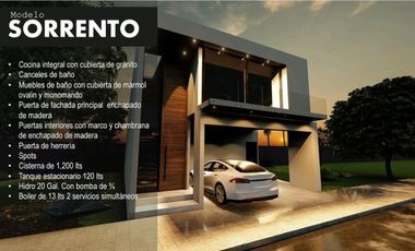 Casa en Venta Modelo SORRENTO CLE Ciudad La Encantada