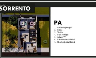 Casa en Venta Modelo SORRENTO CLE Ciudad La Encantada
