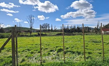 Terreno en  Exclusivo condominio residencial seguro cercano a colegios en Melipilla