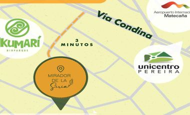 LOTE EN VENTA VIA CONDINA/ PEREIRA