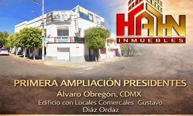 PRIMERA AMPLIACIÓN PRESIDENTES, ÁLVARO OBREGÓN, CDMX. LOCAL COMERCIAL EN VENTA