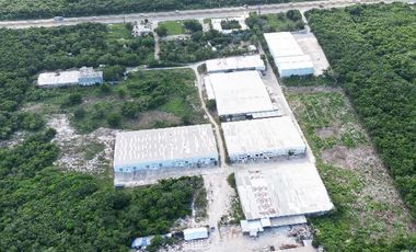 BODEGA EN PARQUE INDUSTRIAL EN RENTA EN CANCUN 2,500 MTS COLDWELL BANKER PUNTA SUR