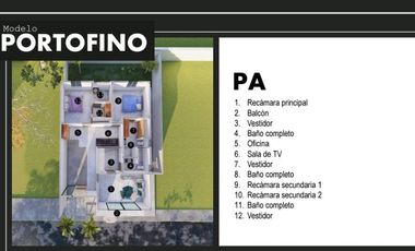 Casa en Venta Modelo PORTOFINO CLE Ciudad Encantada
