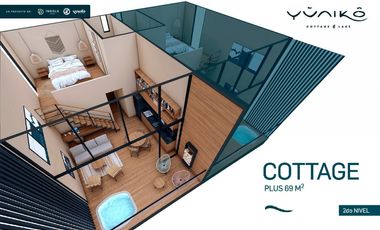 Cabañas para renta y disfrute en Guatape desde 45 mt2  hasta 85 metros