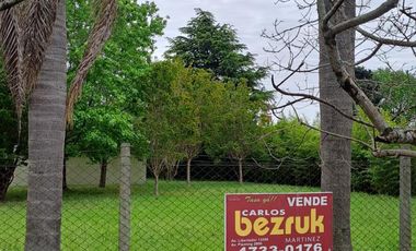 Terreno en venta en  Martinez