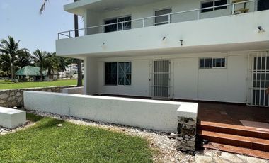 Departamento Amuebladoen renta en Campeche, San Lorenzo a la orilla de la playa