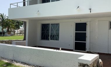 Departamento Amuebladoen renta en Campeche, San Lorenzo a la orilla de la playa