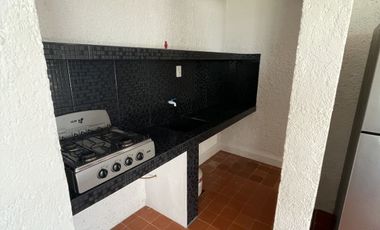 Departamento Amuebladoen renta en Campeche, San Lorenzo a la orilla de la playa