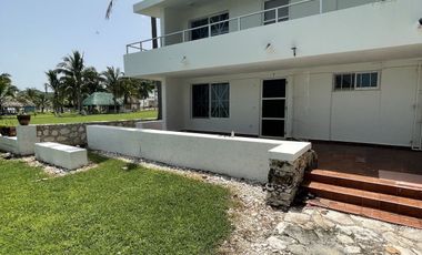 Departamento Amuebladoen renta en Campeche, San Lorenzo a la orilla de la playa