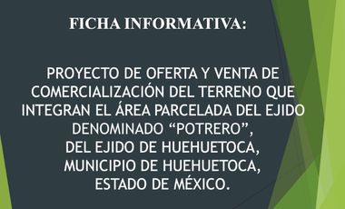 HT454 Predio para desarrollo inmobiliario industrial, vivienda  y/o comercial