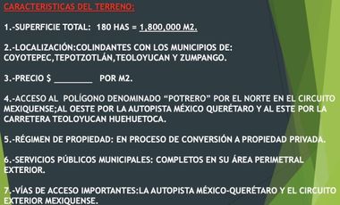 HT454 Predio para desarrollo inmobiliario industrial, vivienda  y/o comercial