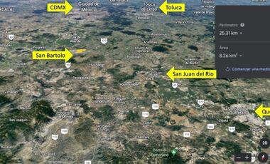Terreno venta San Bartolo Champantongo, Hidalgo Cod. TV365