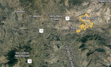 Terreno venta San Bartolo Champantongo, Hidalgo Cod. TV365