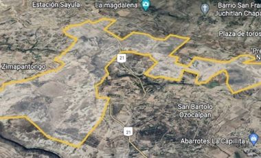 Vendo terreno de 800 Hectareas en Champantongo, Hidalgo Cod. TV361