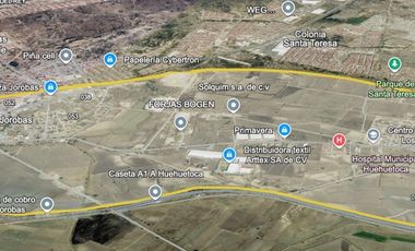 Predio Huehuetoca para industria, centro logístico o vivienda