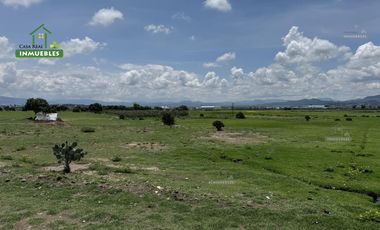 Terreno en entrada a San Pedro Huaquilpan (Autopista Mexico-Pachuca)