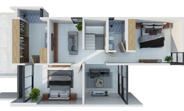 Casa en venta en privada residencial con amenidades