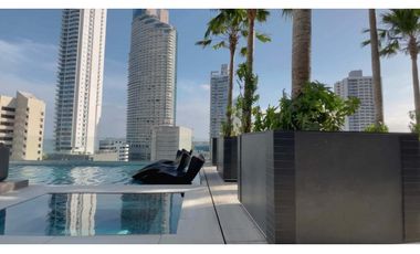 VENTA DE APARTAMENTO AMOBLADO EN BELLAVISTA  NUOVO BY ARMANI