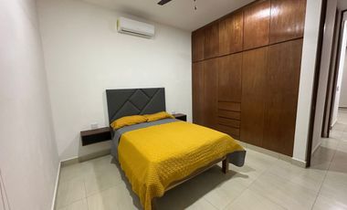 Departamento amueblado y equipado en Temozón Norte