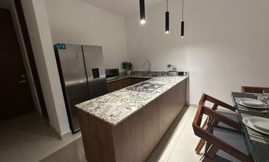 Departamento amueblado y equipado en Temozón Norte