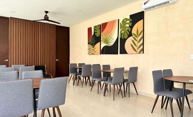 Departamento amueblado y equipado en Temozón Norte