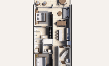 Departamento en venta Mérida Yucatán, Vidamar San Benito