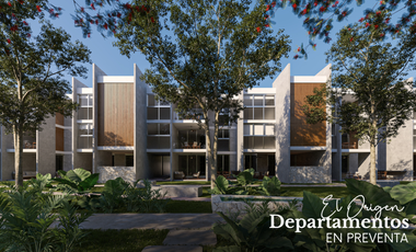 Departamento en venta entrega inmediata con amenidades en Xcanatún