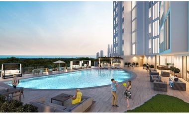 APARTAMENTO LINEA BLANCA SIN BALCON EN  OCEAN HOUSE SANTA MARIA