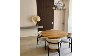 APARTAMENTO AMOBLADO CON BALCON EN  OCEAN HOUSE SANTA MARIA