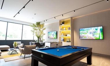 APARTAMENTO AMOBLADO CON BALCON EN  OCEAN HOUSE SANTA MARIA