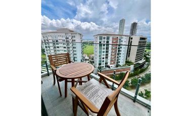 APARTAMENTO AMOBLADO CON BALCON EN  OCEAN HOUSE SANTA MARIA