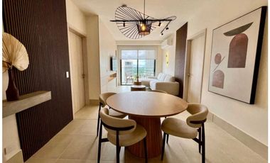 APARTAMENTO AMOBLADO CON BALCON EN  OCEAN HOUSE SANTA MARIA